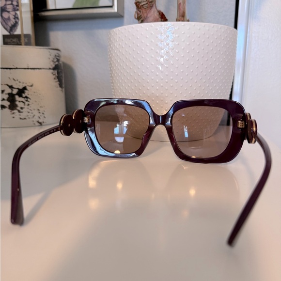 NEW‼️Versace VE4434 54mm Square Full Rim Bordeaux - Picture 13 of 17